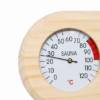 Picture of Sauna Thermo-Hygrometer, Timber Dual Dial Thermometer and Hygrometer, Sauna Accessory