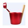 Picture of Sauna Metal Water Bucket 5L, Large Capacity, for Traditional Dry Sauna Stove