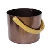 Picture of Sauna Aluminium Bucket with Wooden Handle, Water Pail for Home and Commercial Sauna