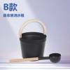 Picture of Traditional Dry Sauna Water Bucket with Ladle, 5L Large Capacity, Multiple Styles for Home