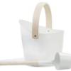 Picture of Traditional Dry Sauna Water Bucket with Ladle, 5L Large Capacity, Multiple Styles for Home