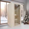 Picture of Compact Indoor Single-Person Home Sauna, Traditional Dry Sauna for Small Spaces, Popular in Europe and America