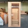 Picture of Compact Indoor Single-Person Home Sauna, Traditional Dry Sauna for Small Spaces, Popular in Europe and America