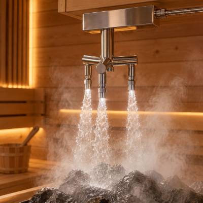Sauna Automatic Water Sprinkler, Heater Auto Water Refill Device, Stainless Steel