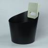 Picture of Aluminium Sauna Bucket, Black Metal Water Bucket, Sauna Room Accessory