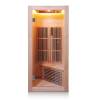 Picture of Single Person Custom Far Infrared Sauna Room, Smart WiFi Control Panel, Hemlock