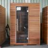 Picture of Single Person Canadian Hemlock Sauna, Commercial Far Infrared Room for Hotels and Clubs