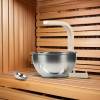 Picture of Stainless Steel Sauna Bucket and Ladle, 4-8 Litre, Traditional Dry Sauna Water Pail