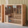 Picture of Single Person Canadian Hemlock Sauna, Commercial Far Infrared Room for Hotels and Clubs