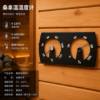Picture of Wall-Mounted High-Temperature Thermo-Hygrometer, Dual Dial for Sauna and Steam Rooms