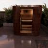 Picture of Customisable Modular Movable Outdoor Far Infrared Sauna Cabin, Dry Steam Room