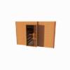 Picture of Custom Indoor Sauna Room, Hemlock, Red Cedar or Spruce, Irregular Shape Sauna