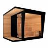 Picture of Modular Outdoor Dry Sauna, Red Cedar, Hemlock or Spruce, Wood-Fired Heater, Customisable