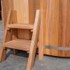 Picture of Sauna Cold Plunge Tub, Customisable Size, 304/316 Stainless Steel Liner, Red Cedar Skirt