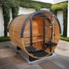 Picture of Portable Modular Outdoor Sauna for B&B and Hotels, Customisable Cabin, Round, Square or Triangular Barrel