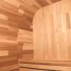 Picture of Portable Outdoor Prefabricated Square Barrel Sauna, Customisable, Corrosion and Moisture Resistant Traditional Dry Sauna