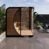 Picture of Customisable Modular Movable Outdoor Sauna Cabin, Dry Steam Room with Sauna Heater