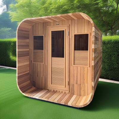 Portable Outdoor Dry Sauna Cabin for Hotels and B&B, Customisable Size, Export Grade
