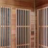 Picture of Single Person Canadian Hemlock Sauna, Commercial Far Infrared Room for Hotels and Clubs