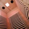 Picture of Single Person Canadian Hemlock Sauna, Commercial Far Infrared Room for Hotels and Clubs