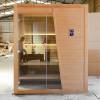 Picture of Customisable Hemlock Traditional Dry Sauna with WiFi Smart Control Panel and Sauna Heater