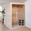 Picture of Customisable Prefabricated Indoor Traditional Dry Sauna Room for 2 People, Hemlock Timber
