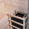 Picture of Customisable Prefabricated Indoor Traditional Dry Sauna Room for 2 People, Hemlock Timber