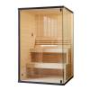 Picture of Custom Spruce Prefabricated Home Sauna Room with Heater and Free Thermo-Hygrometer