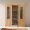 Picture of Single Person Canadian Hemlock Sauna, Commercial Far Infrared Room for Hotels and Clubs