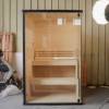 Picture of Customisable 1-3 Person Dry Steam Sauna Cabin, White Pine, Hemlock or Red Cedar