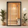 Picture of Customisable Modular Indoor Solid Wood Traditional Dry Sauna Room for Homes, Hotels and Spas