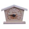 Picture of Sauna Aluminium and Timber Thermometer and Hygrometer for Dry and Steam Rooms