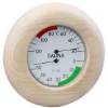 Picture of Sauna Aluminium and Timber Thermometer and Hygrometer for Dry and Steam Rooms