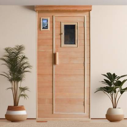 Picture of Single Person Canadian Hemlock Sauna, Commercial Far Infrared Room for Hotels and Clubs