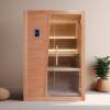 Picture of Customisable Modular Hemlock Dry Sauna, Indoor Traditional, Phone Control with Smart Panel