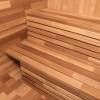 Picture of Portable Outdoor Prefabricated Square Barrel Sauna, Customisable, Corrosion and Moisture Resistant Traditional Dry Sauna