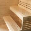 Picture of Custom 2-3 Person Indoor Traditional Dry Sauna Room, Luxury Home Sauna