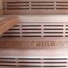 Picture of Custom Spruce, Hemlock or Red Cedar Prefabricated Dry Sauna with Heater and Controller