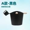 Picture of Traditional Dry Sauna Water Bucket with Ladle, 5L Large Capacity, Multiple Styles
