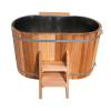 Picture of Caisheng Sauna Cold Plunge Tub, Customisable 304 Stainless Steel Liner, Red Cedar Skirt, Minimalist