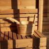Picture of Portable Outdoor Prefabricated Square Barrel Sauna, Customisable, Corrosion and Moisture Resistant Traditional Dry Sauna
