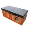 Picture of Caisheng Sauna Cold Plunge Tub, Customisable 304 Stainless Steel Liner with Red Cedar Skirt