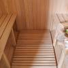 Picture of Outdoor Red Cedar Round Barrel Sauna, Dry Steam Room with Constant Temperature