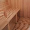 Picture of Outdoor Red Cedar Round Barrel Sauna, Dry Steam Room with Constant Temperature