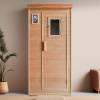 Picture of Single Person Canadian Hemlock Sauna, Commercial Far Infrared Room for Hotels and Clubs