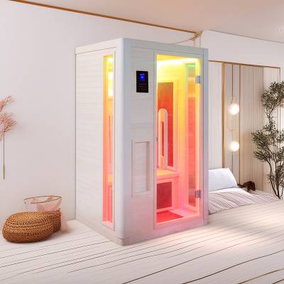 Customisable Solid Timber Far Infrared Heat Therapy Sauna Room with Carbon Crystal Heating Panels, Multifunctional