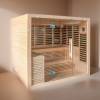 Picture of Single Person Canadian Hemlock Sauna, Commercial Far Infrared Room for Hotels and Clubs