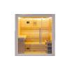 Picture of 6-8 Person Indoor Hemlock or Redwood Traditional Sauna with Cultured Stone Feature