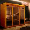 Picture of Portable Dry Steam Generator, Modern 2-4 Person Traditional Far Infrared Sauna Room