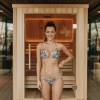 Picture of Portable Dry Steam Generator, Modern 2-4 Person Traditional Far Infrared Sauna Room